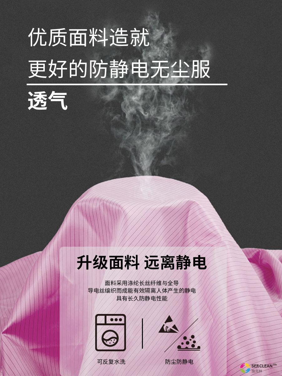 F13⽆尘夹克⾐详情3
