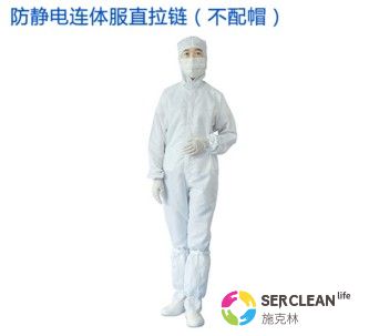 防静电连体服无拉链